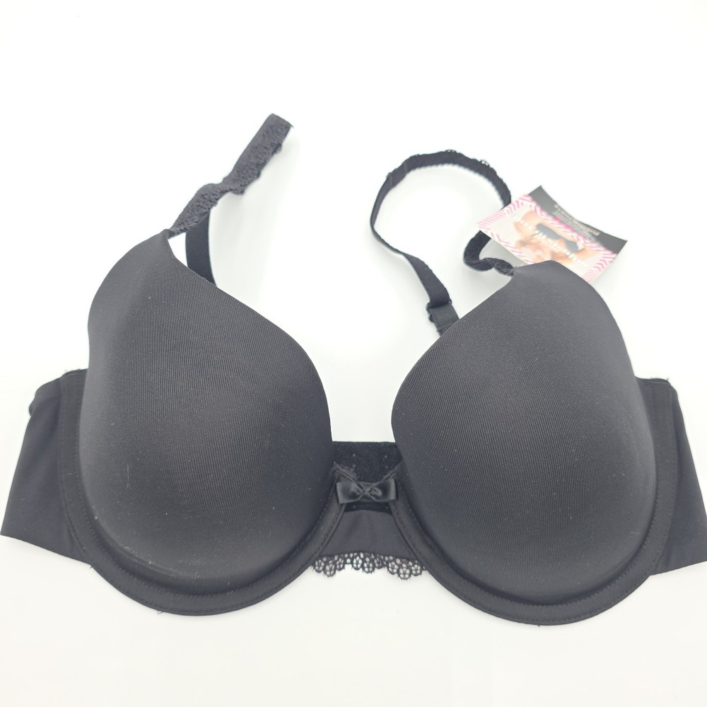 NEW Maidenform Self Expressions SE1186 Perfect Lift Push Up Bra Black 34D